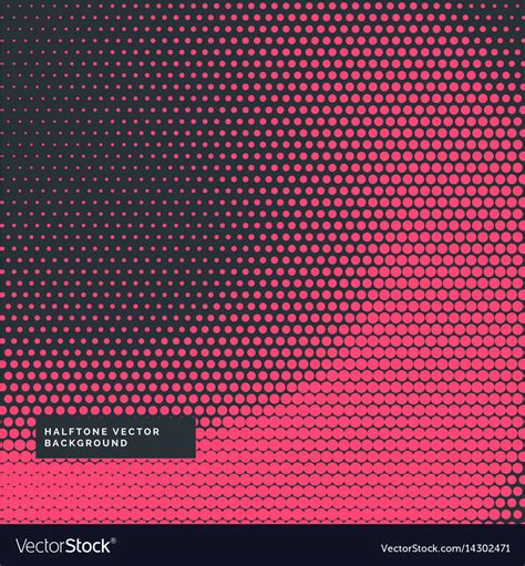 Amazing Red Halftone Background Royalty Free Vector Image