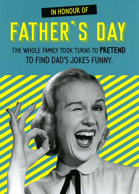 Funny Father S Day Card Pretend To Find Dad S Jokes Funny Comedy Card Company
