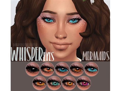 Whisper Eyes Mermaids The Sims 4 Download
