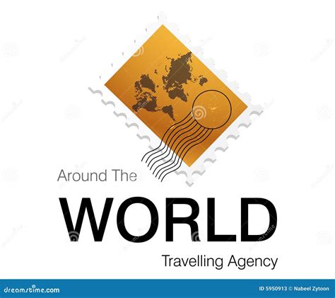 Around The World Logo Stock Vector Illustration Of Tour 5950913