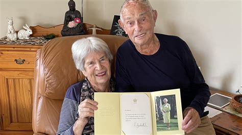 Lloyd Badcock And His 100th Birthday Card From The Queen Daily Telegraph