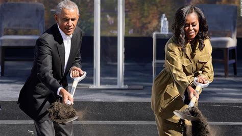Obama Breaks Ground On Presidential Library In Chicago Cnnpolitics