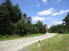 Augustdorf, Panzerringstraße am Truppenübungsplatz Senne:: MGRS ...