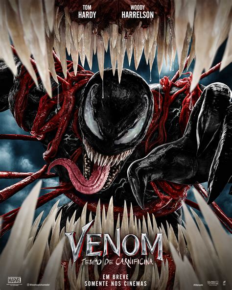 Venom Tempo De Carnificina Ganha Primeiro Cartaz E Trailer
