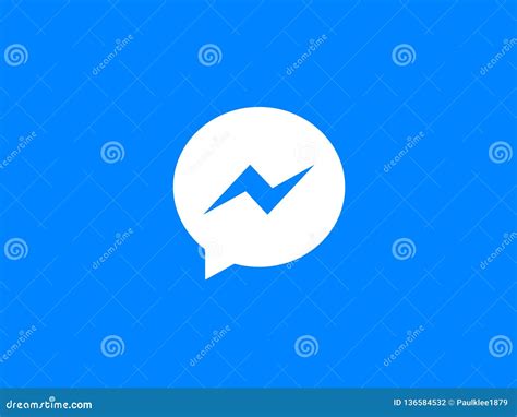 Facebook Messenger Logo Social Media Icon Marketing Network On The
