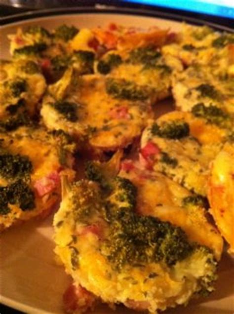 Protein, 1 cup vegetable, 1 cup salad, 1 cup starch. *Diced Ham and Cheese Egg Cups Recipe | SparkRecipes