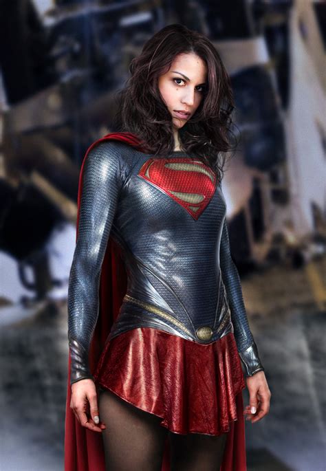 Incredibly Cool Man Of Steel Style Supergirl Costume — Geektyrant