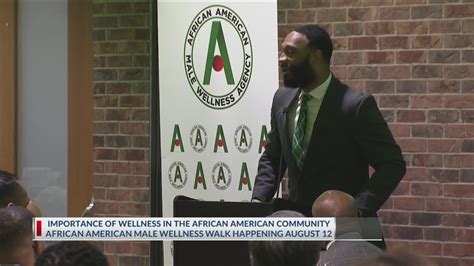 African American Male Wellness Agency Prepares For 20th Walk Youtube