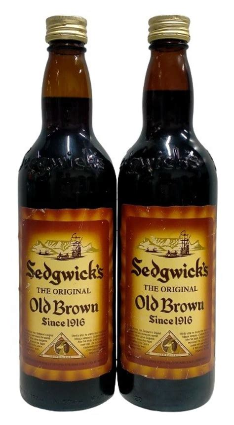 Lot Two Sedgwicks The Original Old Brown Sherry South Africa