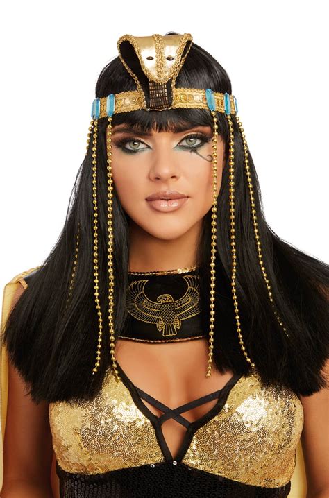 Embody The Queen Of Egypt Herself With This Cleopatra Headpiece This Gorgeous Golden Headpiece