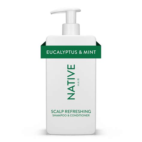 Native Scalp Refreshing 2 In 1 Shampoo Eucalyptus And Mint Sulfate