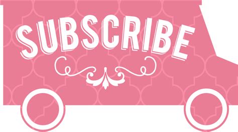 Pink Subscribe Button Png