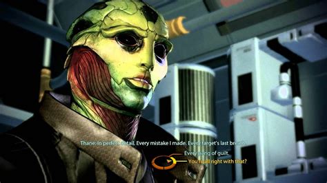 Mass Effect 2 Thane Explains Solipsism Youtube