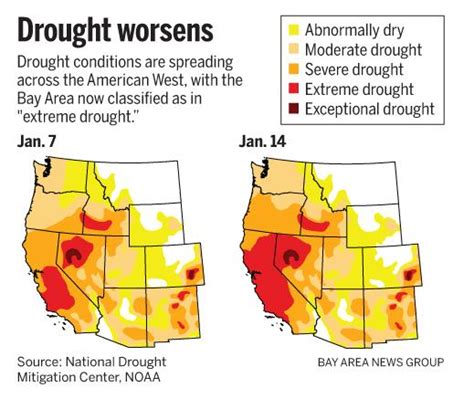 Brown Declares California Drought Emergency The Mercury News