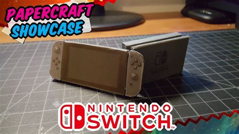 Tiny Nintendo Switch Papercraft 1½ Inch Model Youtube