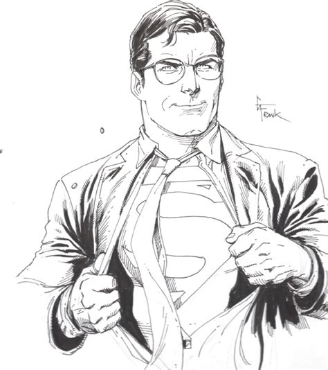 Clark Kent By Gary Frank In Jul Kha Ts Con Sketches And Commissions