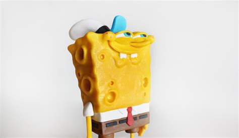 Spongebob Toys On Behance Spongebob Polymer Clay Sculptures