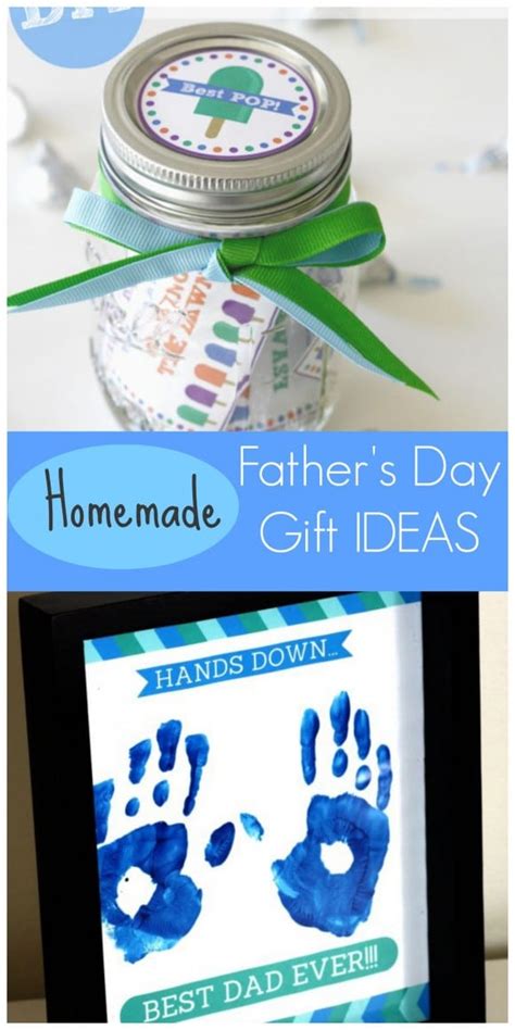 Last Minute Homemade Father's Day Gift Ideas for Kids  