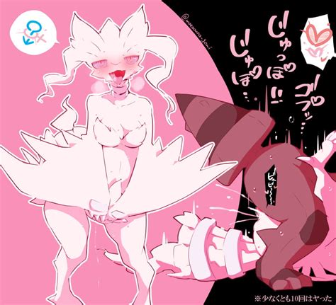Rule 34 Anthro Blush Duo Female Fur Hi Res Japanese Text Legendary Pokémon Male Moesouna Gomi