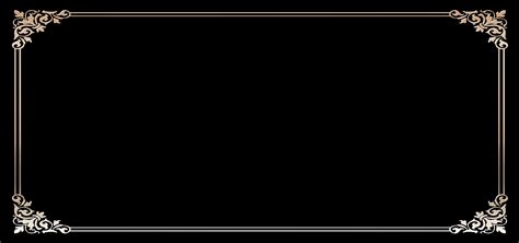 In the example below we have used a. Art Border Pattern Black Banner Background, Frame, Simple ...