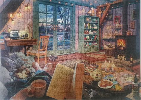 My First Puzzle Cozy Retreat Ravensburger 1000 Pieces Rjigsawpuzzles