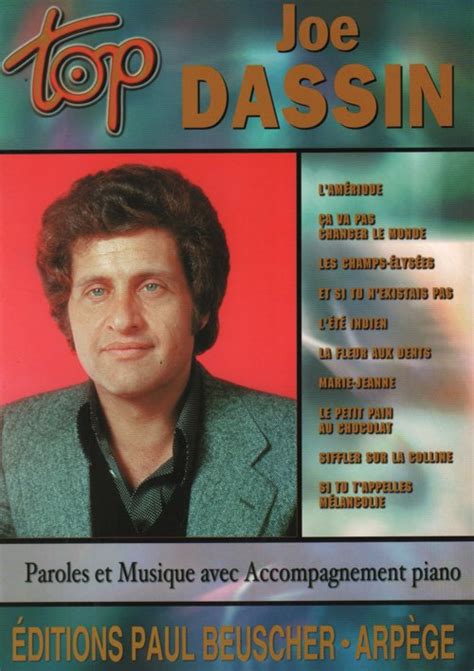 Album Top Joe Dassin Le Temps Des Chansons