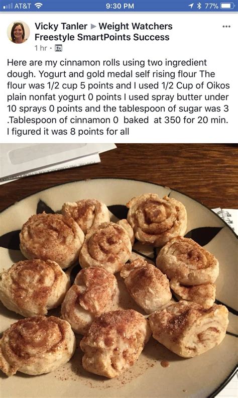 You might want to check it out. Cinnamon rolls | Recipes, Ww recipes, Skinny dessert