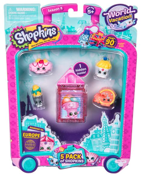 Buy Shopkins World Vacation 5 Pack At Mighty Ape Australia