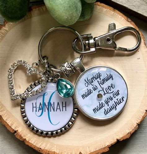 Explore our fab gifts today! Daughter in law gift Marriage made us family Personalized ...