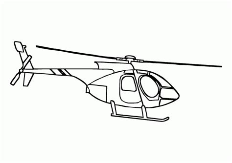 Gambar Gambar Mewarnai Helikopter Versi Kartun Contoh Anak Paud
