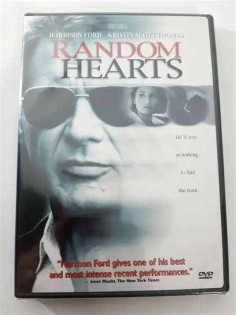 RANDOM HEARTS HARRISON Ford Kristin Scott Thomas DVD Movie Video