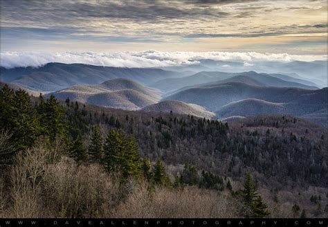 Blue Ridge Parkway Nc Scenic Winter Landscape Serenity Winter