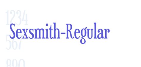 Sexsmith Regular Font Free Download Now