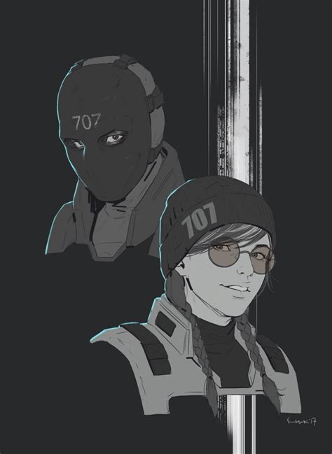 Vigil And Dokkaebi By Cpt Sunstark On Twitter You Should Totally Check Out Rainbow Six