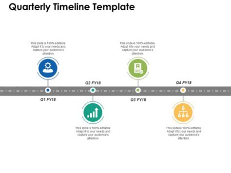 Quarterly Timeline Template Ppt Powerpoint Presentation Pictures