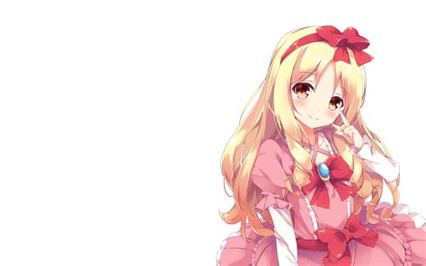 Wallpaper Eromanga Sensei Elf Yamada Blonde Red Ribbons Anime Girls X Takelot