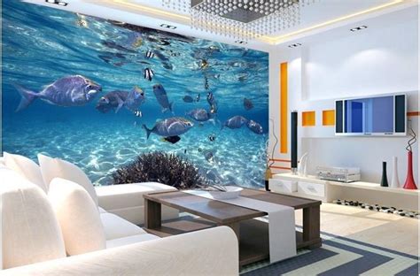 3d Underwater Marine Life Fish Ocean Design Photo