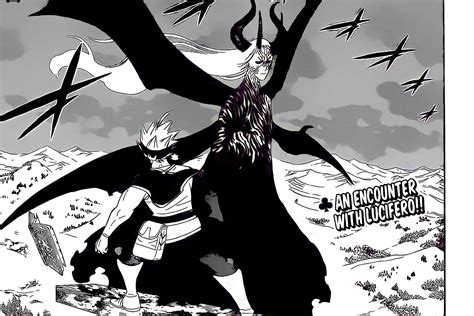 Black Clover Chapter 318 Luciferos Overwhelming Presence Intimidates