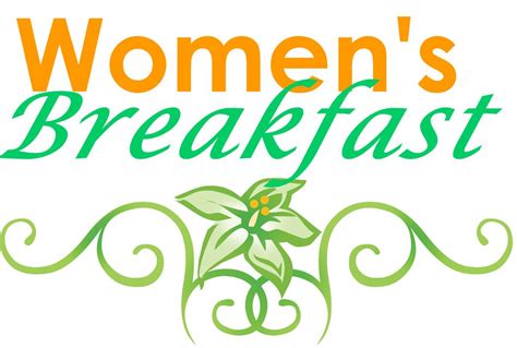 Inscription Womens Breakfast For Clipart Free Image Download