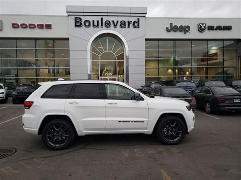 Boulevard Dodge Chrysler Jeep 2021 Jeep Grand Cherokee Limited 80th