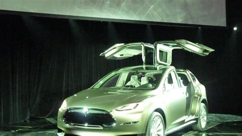 2014 Tesla Model X All Electric Gullwing Suv New Info Photos
