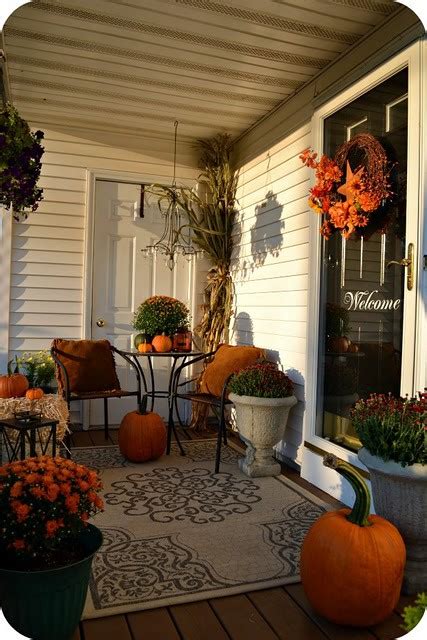 Picture Of Fall Front Porch Decorating Ideas