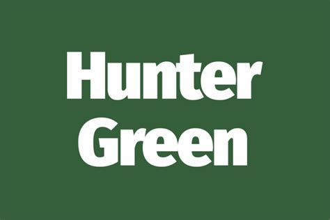 The Best Hunter Green Color Guide Hex Codes Included