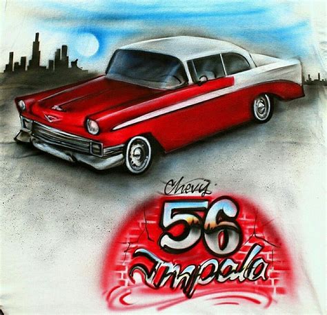 56 Impala Airbrushed Art Airbrushing Columbusairbrush