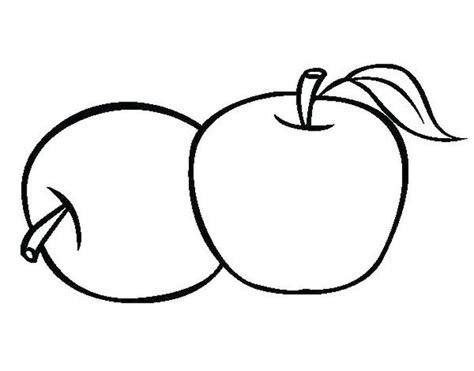 Cara menggambar pohon mudah simpel mayagami via. Kumpulan Sketsa Mewarnai Gambar Apel, Buah Ilmu Pengetahuan