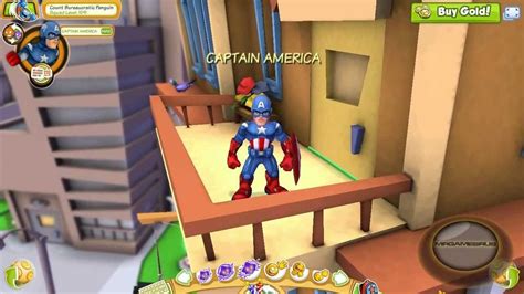 Marvel Super Hero Squad Online Avengers Captain America Hd Youtube