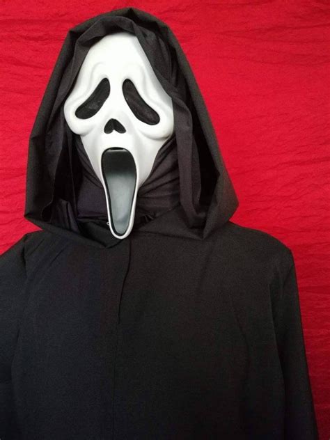Scream Ghostface 25th Anniversary Movie Costume Mad About Horror