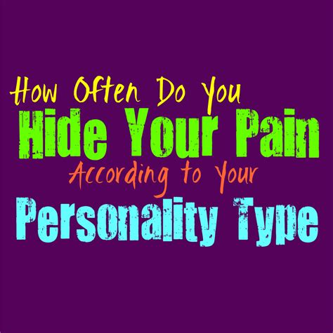 It is a lot of work and each time there is a drastic colour change. How Often Do You Hide Your Pain From Others, According to ...
