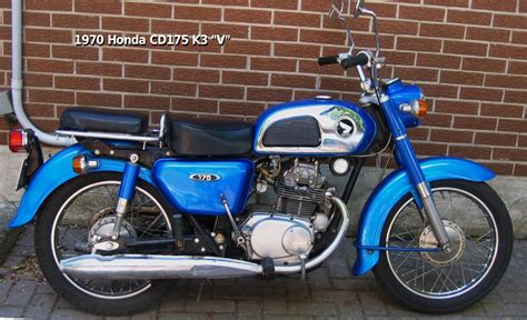 Motorcycle specifications, reviews, roadtest, photos, videos and comments on all motorcycles. Honda CD175 1970