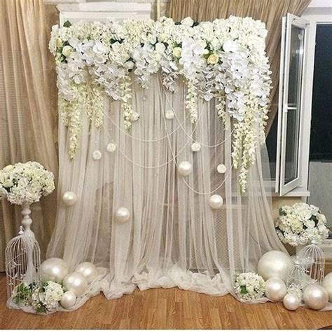 How To Make Wedding Backdrops 50 Wedding Backdrop Ideas Diy